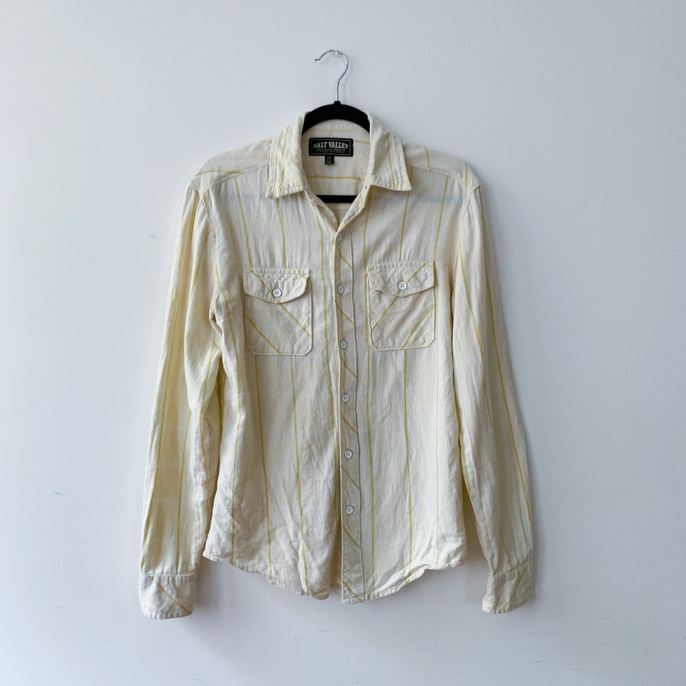Vintage Yellow Flannel